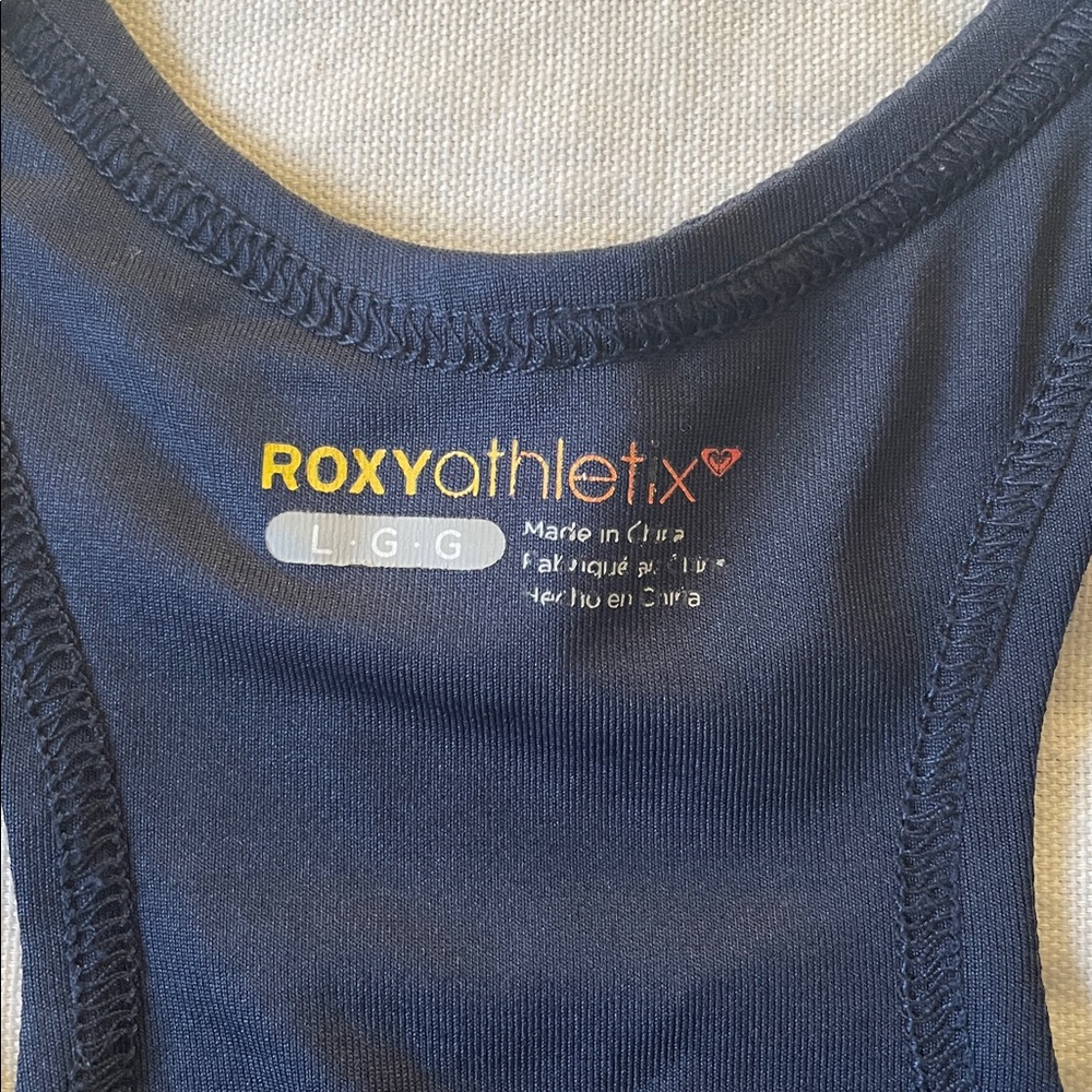 Blue Activewear Tank - Picture 3 of 4